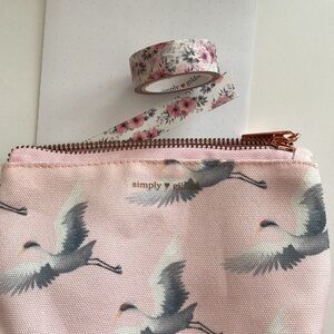 Simply Gilded “Paper and Crane” Pouch & Washi